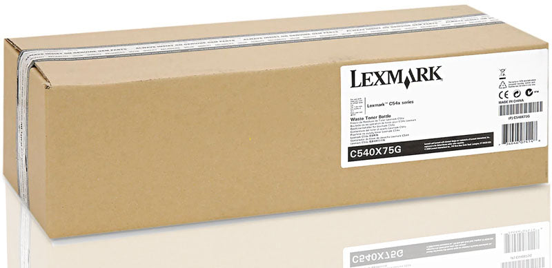 Original Lexmark C540X75G Waste Toner Container Bottle 36,000 Yield