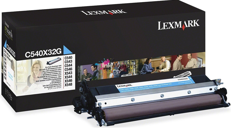 Genuine Lexmark C540X32G Cyan Developer Unit 30,000 Yield