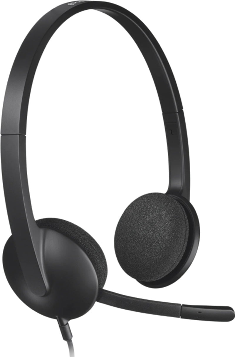 Logitech H340 Wired USB Headset with Noise-Cancelling Mic