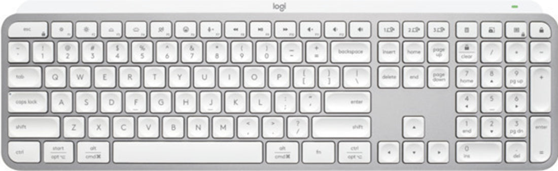 Logitech MX Keys S Advanced Wireless Illuminated Keyboard (Pale Grey)