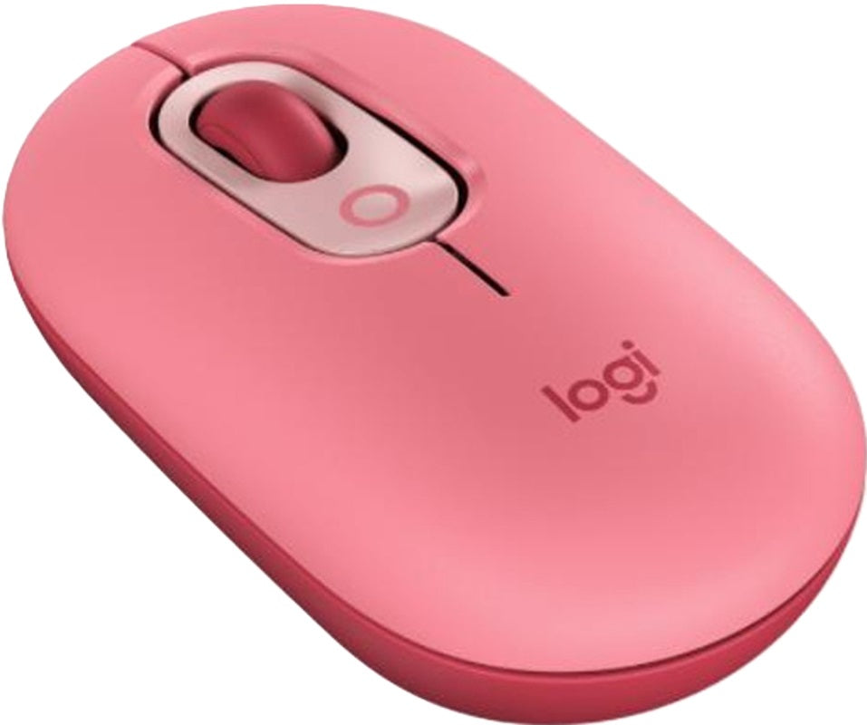 Logitech POP Wireless Mouse with Emoji Button Function (Heartbreaker)