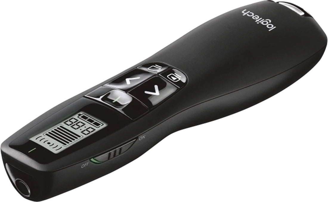 Logitech R800 Laser Presentation Remote with LCD Display