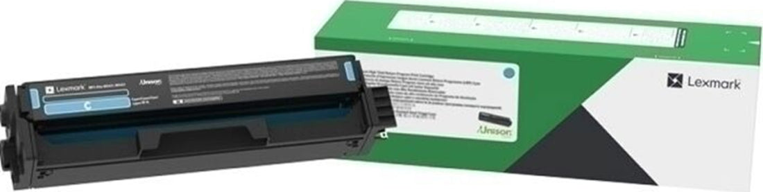 Genuine Lexmark 20N3HC0 High Yield Cyan Toner Cartridge 4,500 Print