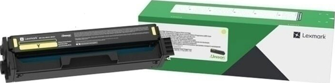 Genuine Lexmark 20N3HY0 High Yield Yellow Toner Cartridge 4,500 Print