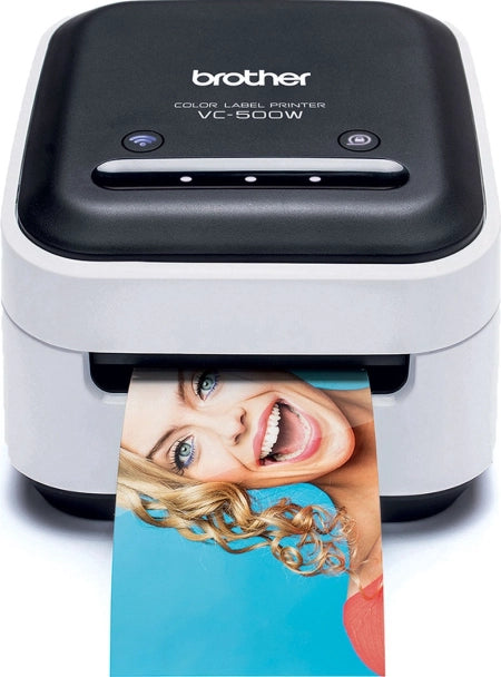 Brother VC-500W Colour Label Printer Wireless & Network - Upto 50mm wide labels