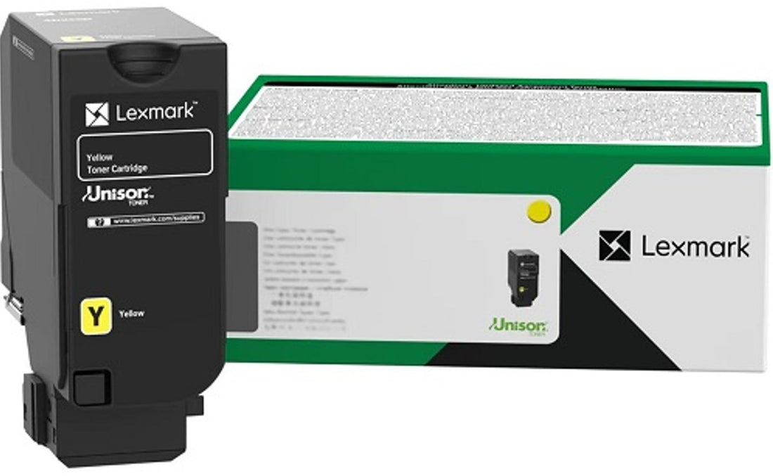 Genuine Lexmark 71C1HY0 Yellow Return Program Toner Cartridge 10.5K Print