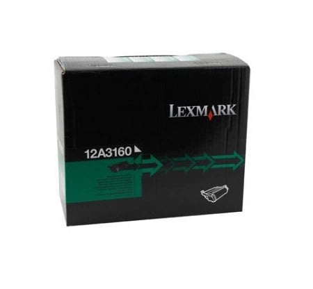 Lexmark 12A3160 Black Genuine Toner Cartridge 20,000 Yield
