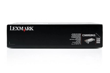 Lexmark C500S2KG Black Genuine Toner Cartridge 2,500 Yield