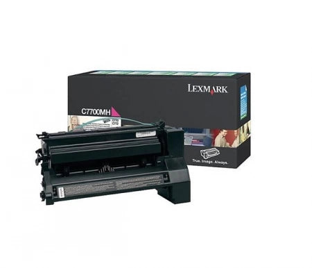 Lexmark C7700MH Magenta Genuine Toner Cartridge 10K Print Yield