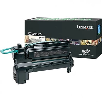 Genuine Lexmark C792 C792X1KG Black Toner Cartridge 20000 Pages