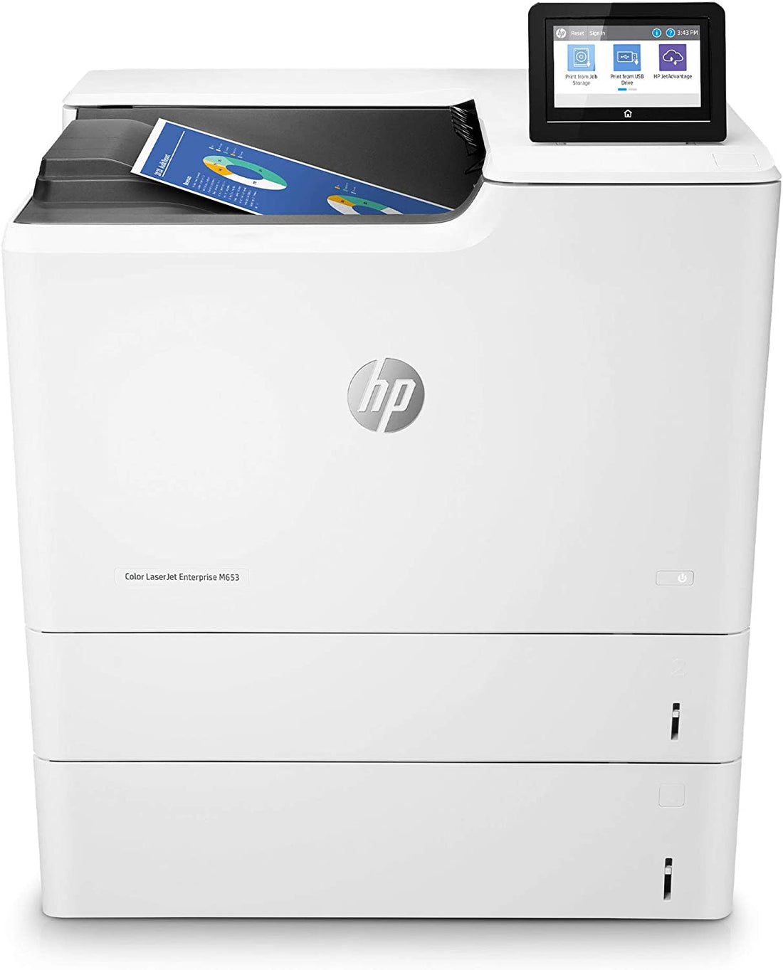HP LaserJet Enterprise M653x A4 Colour Laser Wireless Printer J8A05A