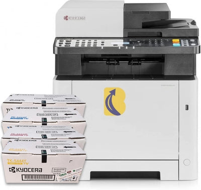 SALE! Kyocera ECOSYS MA2100cwfx Colour Multifunction Laser Printer, Wireless, Network + TK-5444 CMYK Toner Bundle