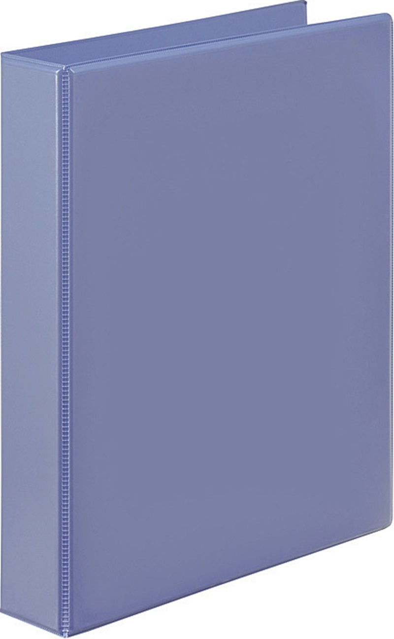 Marbig Clearview Insert Binder A4 25mm 2D-Ring Purple