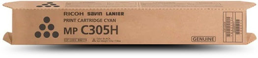 Genuine Ricoh Aficio MPC305 MP-C305SPF Black Toner Cartridge 841622 / 841623 12,000 Yield