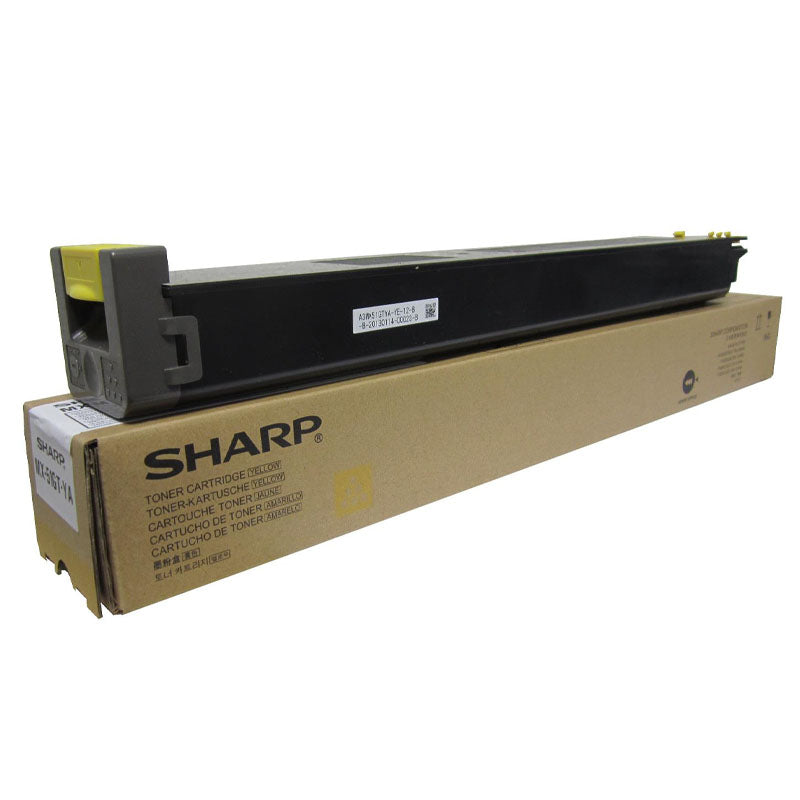 Genuine Sharp MX51GTYA MX51 Yellow Toner Cartridge 18,000 Print