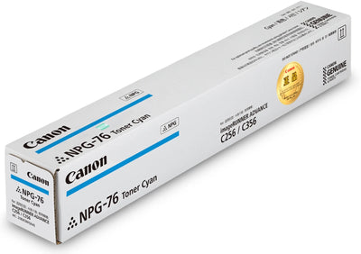 Canon NPG76 GPR58 TG76 TG58 Cyan Toner Cartridge 18,000 Page
