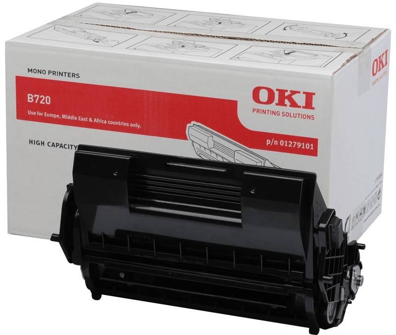 Genuine OKI B720 / B730 Black Toner Cartridge 1279101 20,000 page