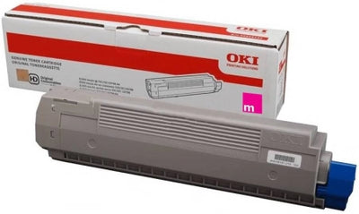 Genuine OKI C810 Magenta Toner Cartridge 44059134 8,000 Prints