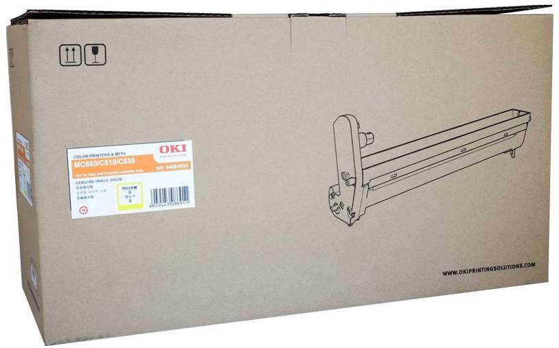 Genuine OKI C810 Yellow Imaging Drum Unit 20,000 Prints (44064033)