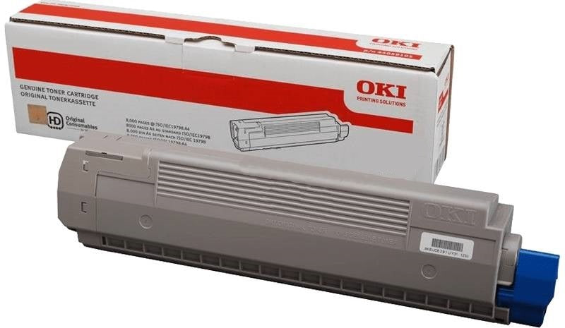 Genuine OKI C711WT White Toner Cartridge 44318666 6,000 Print