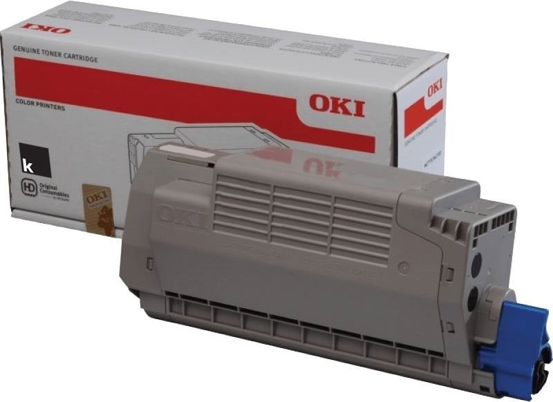Genuine OKI MC770 MC780 45396208 Black Toner Cartridge 15,000 Print