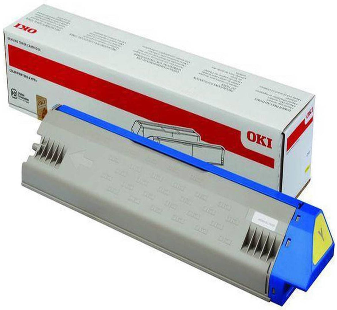 Genuine OKI C911 Yellow Toner Cartridge 45536429 24,000 Page