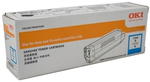 Genuine OKI C712N 46507611 Cyan Toner Cartridge 11,500 Print