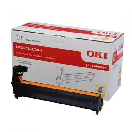 Genuine OKI C831 44844421 Yellow Drum Unit 30,000 Prints