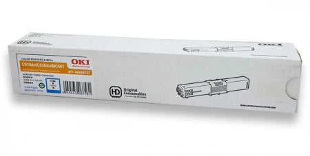 Genuine OKI C510DN Cyan Toner Cartridge 44469727 5,000 pages
