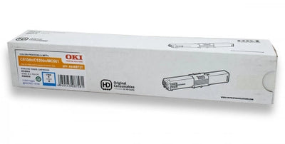Genuine OKI C510DN Cyan Toner Cartridge 44469727 5,000 pages