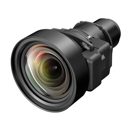 Short Throw Zoom Lens 0.55 to 0.69:1 f = 12.31 to 15.43 mm f/1.84 to f/2.24 1.25x