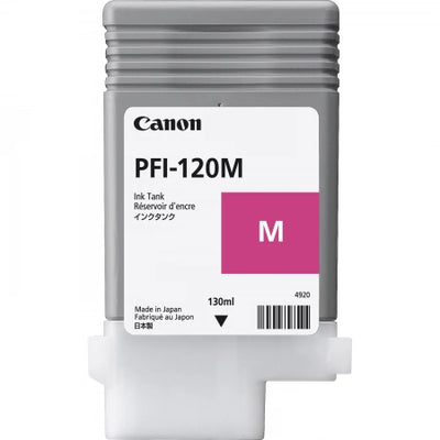 Genuine Canon PFI-120M Magenta Ink Cartridge - 130ML