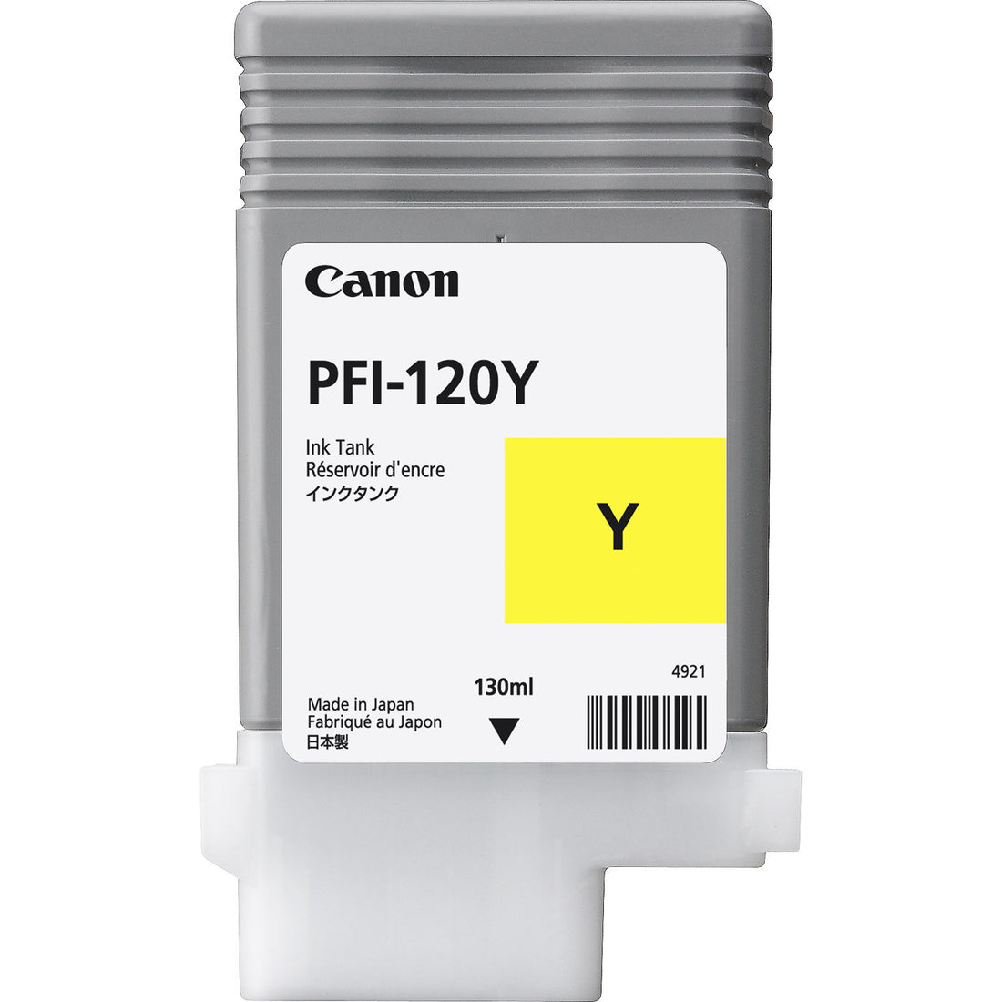 Genuine Canon PFI-120Y Yellow Ink Cartridge - 130M