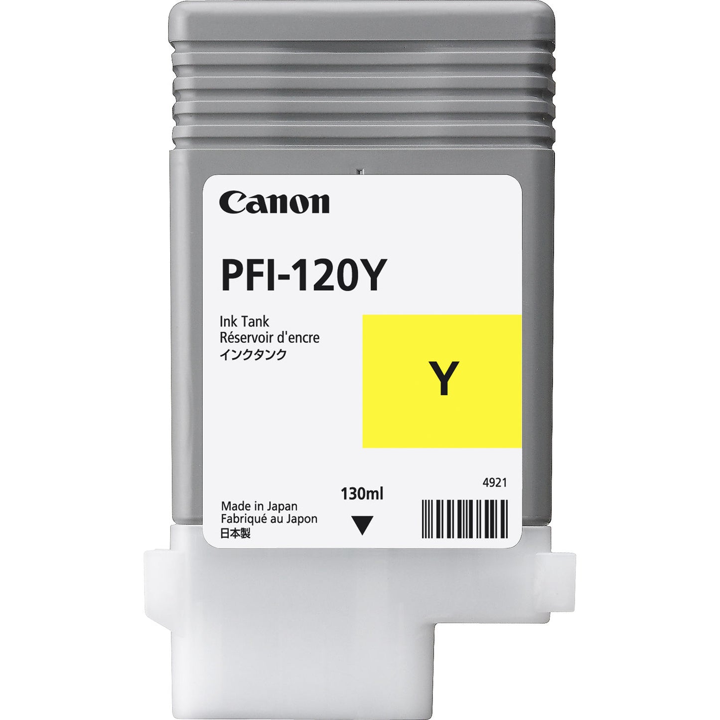 Genuine Canon PFI-120Y Yellow Ink Cartridge - 130M