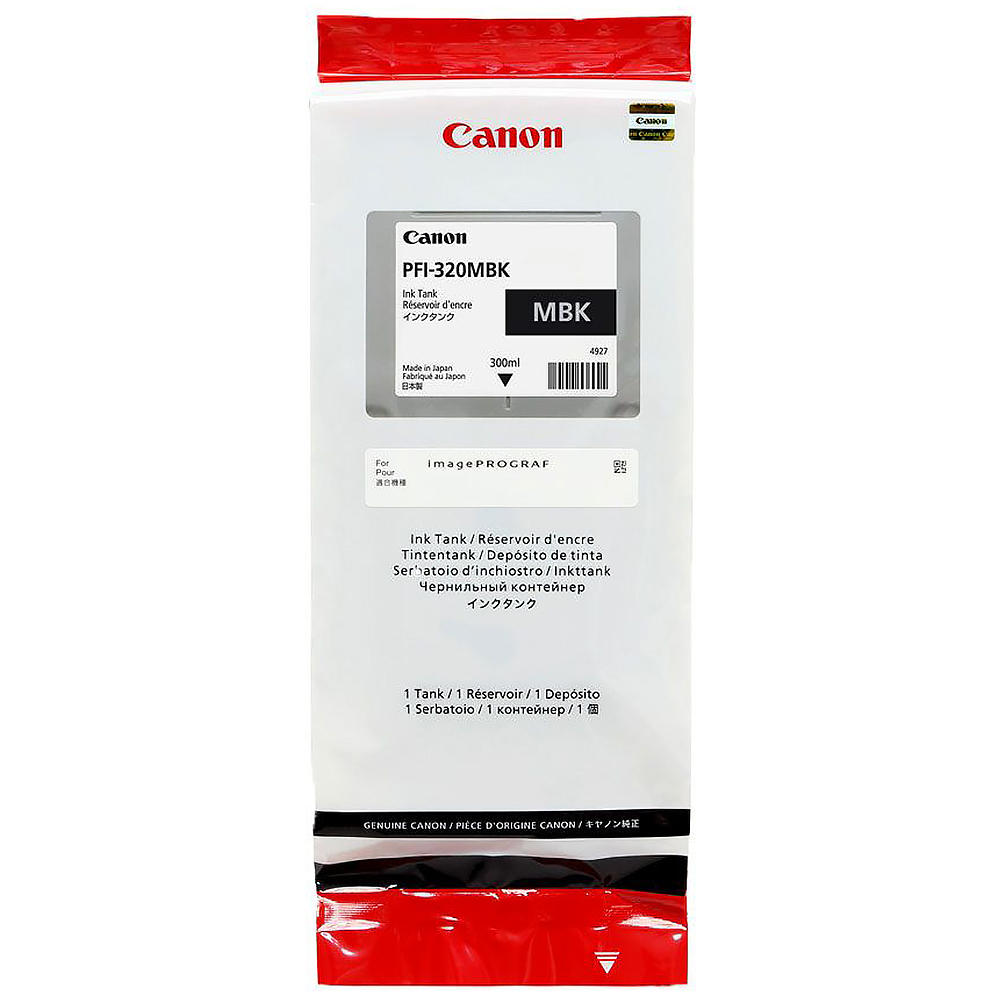 Genuine Canon PFI-320 Matte Black Ink Cartridge 300m