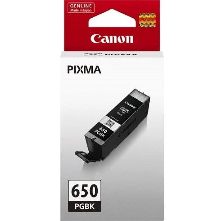 Genuine Canon PGI650BK Black Ink Cartridge 300 Prints