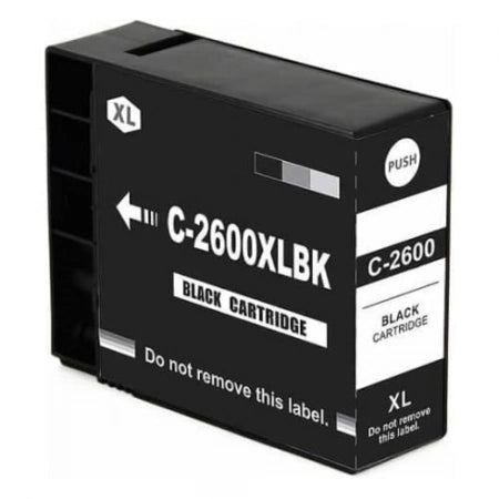 Canon PGI2600XLBK Black Compatible Ink Cartridge 2,500 Prints