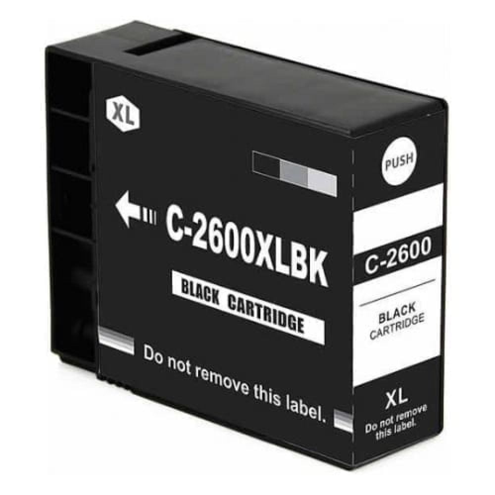 Canon PGI2600XLBK Black Compatible Ink Cartridge 2,500 Print
