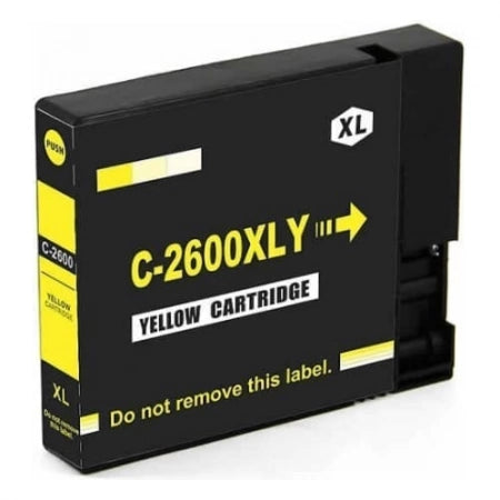 Canon PGI2600XLY Yellow Compatible Ink Cartridge 1,500 Prints