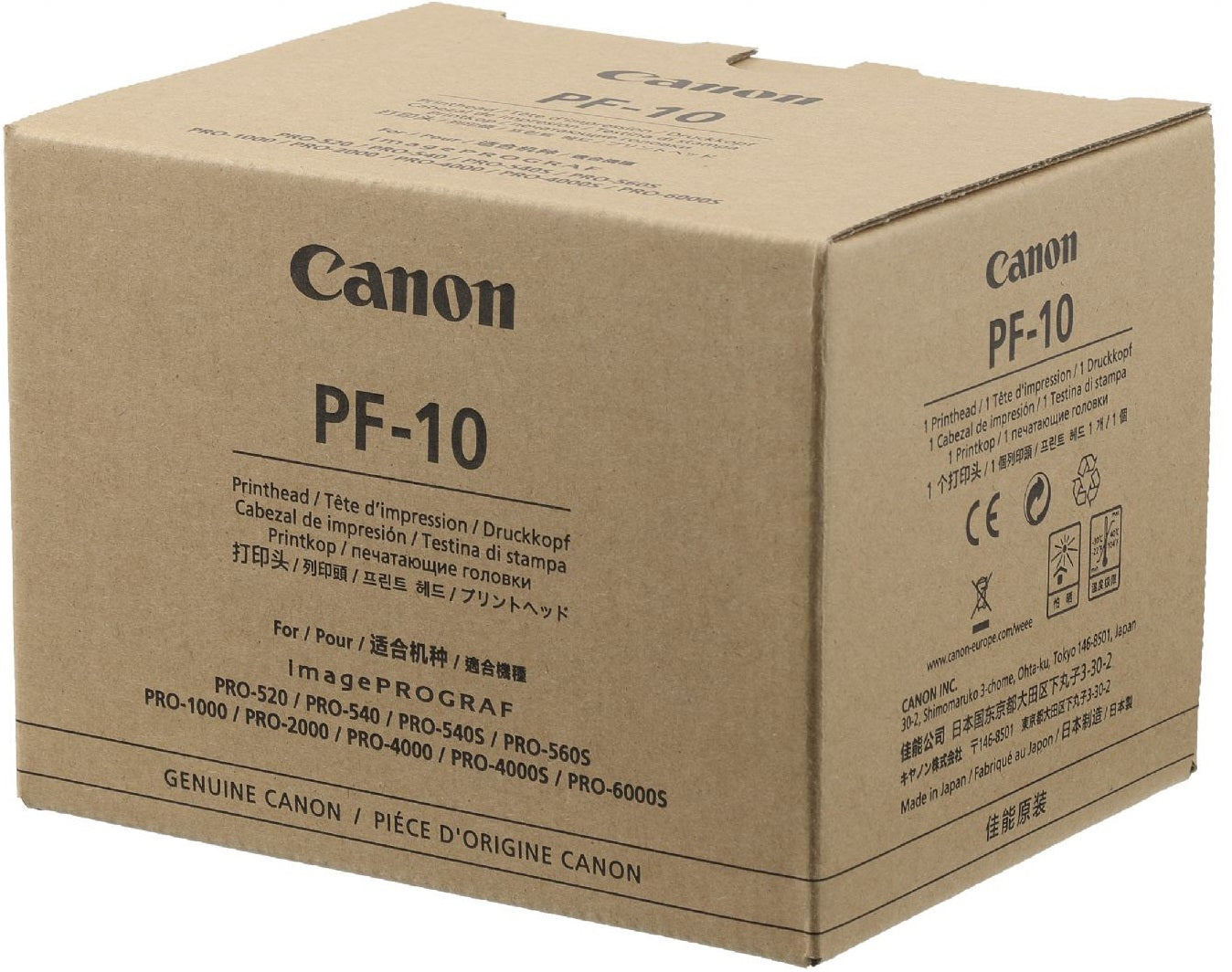 Genuine Canon PF-10 Ink Printhead