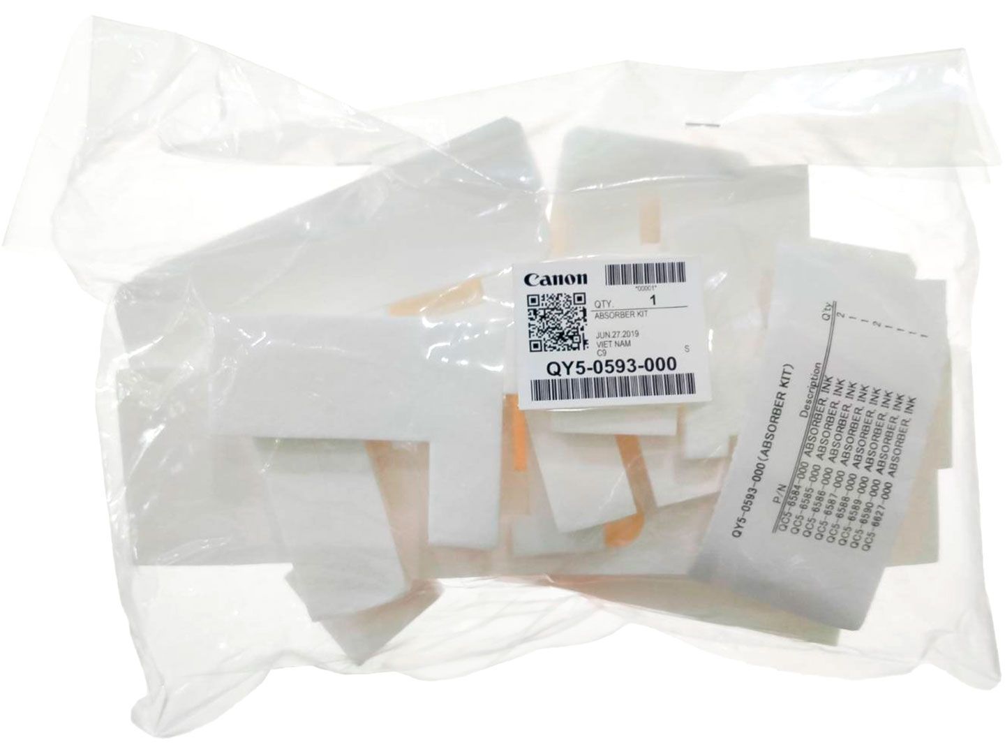 Canon Waste Pad Ink Absorber Kit QY5-0593 QY5-0593-020
