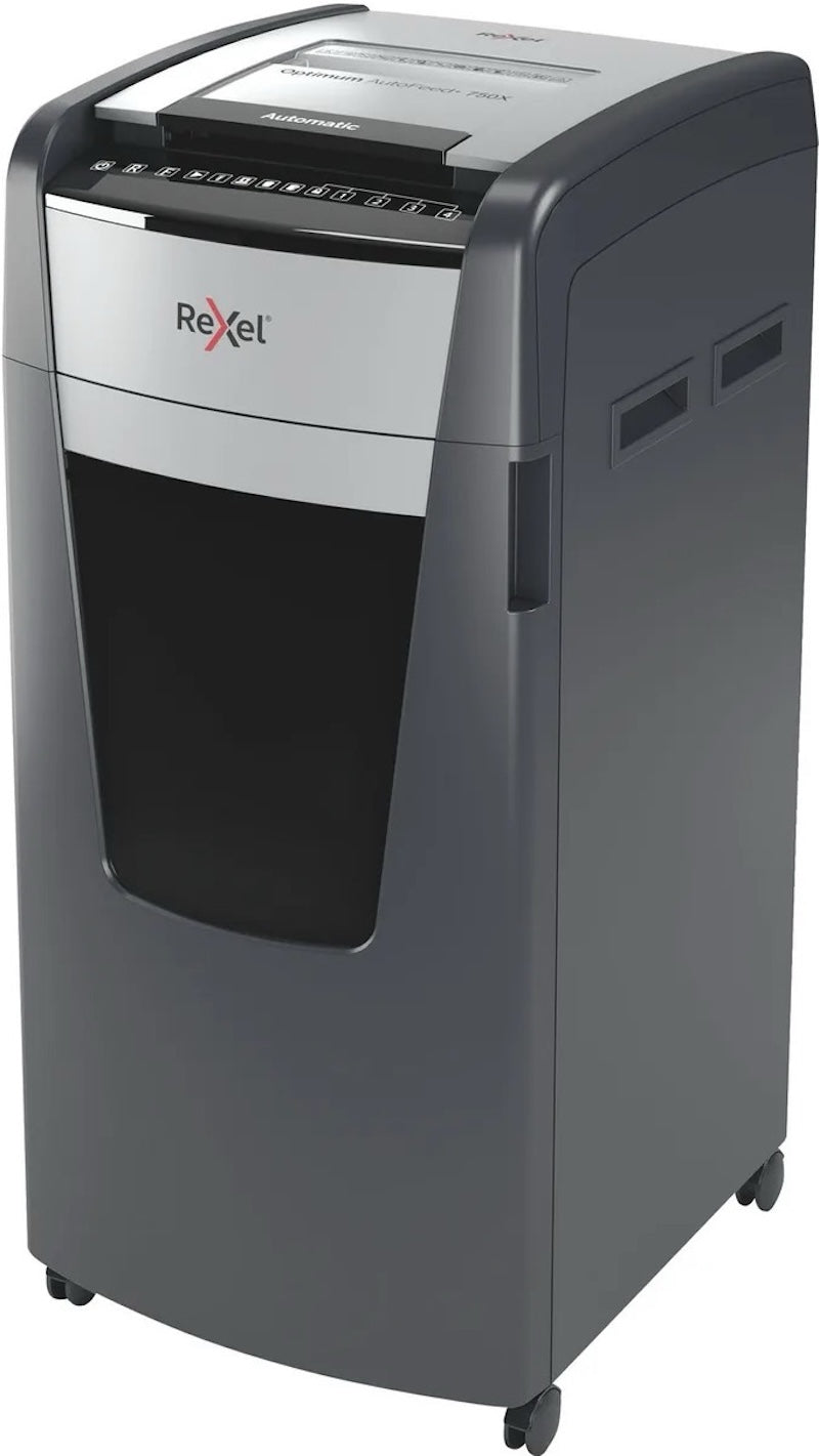 Rexel Optimum Autofeed Shredder 750X Cross Cut 2020750XAU