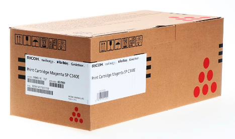 Genuine Ricoh SP-C340DN Magenta Toner Cartridge (407905) - 5,000 page