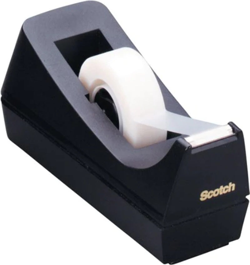 Scotch Tape Dispenser C-38 Black Box of 12
