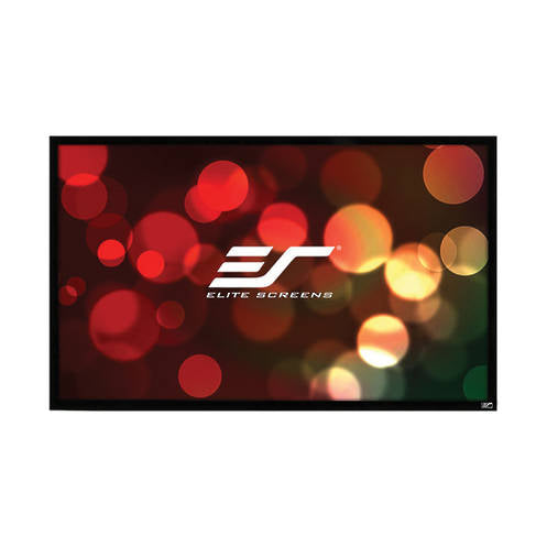 84" FIXED FRAME 16:9 PROJECTOR SCREEN EZFRAME ACOUSTIC 4K