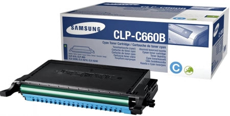 Samsung CLP610ND CLP660ND CLX6210FX CLX6240FX CLPC660B Cyan Genuine Toner Cartridge 5,000 Prints