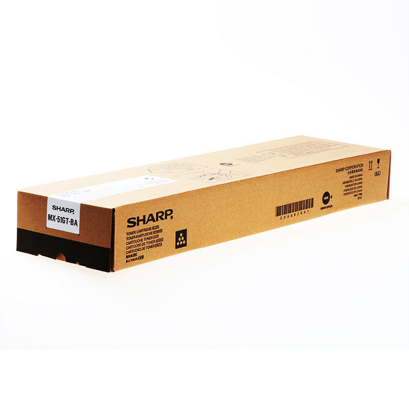 Genuine Sharp MX51GTBA Black Toner - 40,000 Print