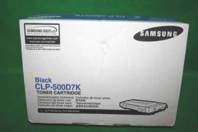 Samsung CLP550 CLP500D7K Black Genuine Toner Cartridge 7,000 Prints