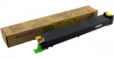 Genuine Sharp MX27GTYA Yellow Toner Cartridge 15K Print Yield