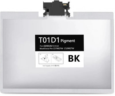 Epson T01D1 Compatible Black Ink Cartridge C13T01D100 50,000 Prints